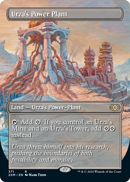 Urza's Power Plant Double Masters Alternate Art